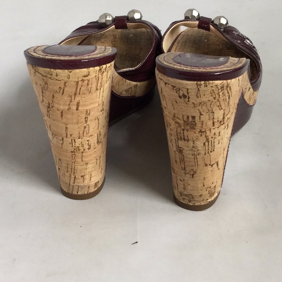 Marc By Marc Jacobs Wedge Shoes Heels 8 - Picture 4 of 6